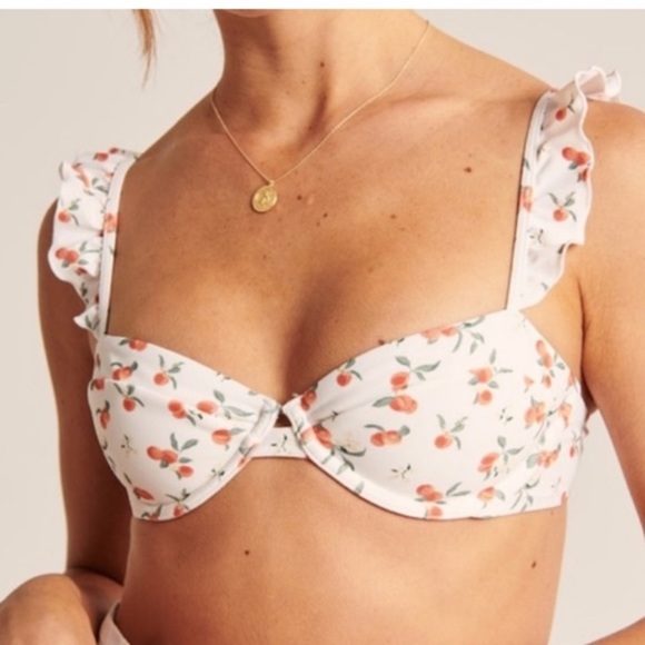Abercrombie and fitch peach bikini top - Picture 1 of 3